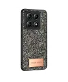 Onegif Xiaomi Mi 14t Pro Bright Simli Kapak - Gümüş