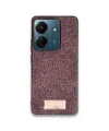 Onegif Xiaomi Redmi 13C Bright Simli Kapak - Derin Mor
