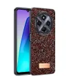 Onegif Xiaomi Redmi 14c Bright Simli Kapak - Derin Mor
