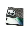 Onegif Xiaomi Redmi 15c 4g Bright Simli Kapak - Gold