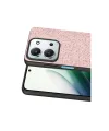Onegif Xiaomi Redmi 15c 4g Bright Simli Kapak - Pembe