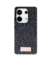 Onegif Xiaomi Redmi Note 13 Pro 4g Bright Simli Kapak - Siyah