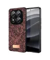 Onegif Xiaomi Redmi Note 14 Pro 5G Bright Simli Kapak - Derin Mor