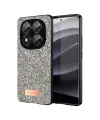 Onegif Xiaomi Redmi Note 14 Pro 5G Bright Simli Kapak - Gold