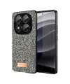 Onegif Xiaomi Redmi Note 14 Pro 5g Bright Simli Kapak - Gümüş
