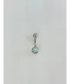 Opal Taşlı Göbek Piercıng - Pg0163