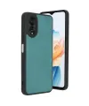 Oppo A38 Kılıf Aras Deri Kapak - Açık Yeşil