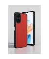 Oppo A38 Kılıf Aras Deri Kapak - Pudra