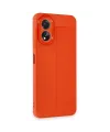 Oppo A38 Kılıf Auto Focus Kapak - Kırmızı