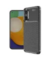 Oppo A38 Kılıf Auto Focus Karbon Kapak - Siyah