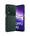 Oppo A5 4g Auto Focus Karbon Kapak - Koyu Yeşil