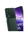 Oppo A5 4g Auto Focus Karbon Kapak - Koyu Yeşil