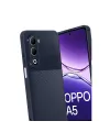 Oppo A5 4g Auto Focus Karbon Kapak - Lacivert