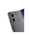 Oppo A5 Pro 4g Kılıf Auto Focus Karbon Kapak - Gri