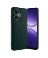 Oppo A5 Pro 4g Kılıf Auto Focus Karbon Kapak - Koyu Yeşil