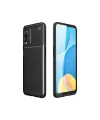 Oppo A54 4g Kılıf Auto Focus Karbon Kapak - Siyah