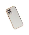 Oppo A54 4g Kılıf Volet Silikon - Beyaz