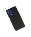 Oppo A55 Kılıf First Silikon - Siyah