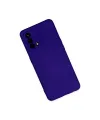 Oppo A74 4g Kılıf Nano İçi Kadife Silikon - Mor