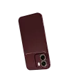 Oppo Oppo A6t 5g Auto Focus Karbon Kapak - Bordo