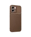Oppo Oppo A6t 5g Auto Focus Karbon Kapak - Kahverengi