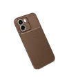 Oppo Oppo A6t 5g Auto Focus Karbon Kapak - Kahverengi