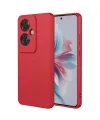 Oppo Reno 11f Kılıf First Silikon - Kırmızı