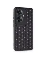 Oppo Reno 11f Kılıf Petek Silikon Kapak - Siyah