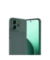Oppo Reno 14f Auto Focus Karbon Kapak - Koyu Yeşil