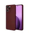 Oppo Reno 14f First Silikon - Bordo