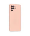 Oppo Reno 5 Lite Kılıf Nano İçi Kadife Silikon - Pudra