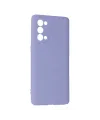Oppo Reno 5 Pro Kılıf Nano İçi Kadife Silikon - Lila