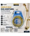 Örgülü Duş Hortumu 150 cm Gold