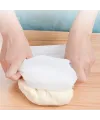 Orta Hamur Torbası Silikon Şeffaf Hamur Yoğurma Torbası Ekmek Makarna Mantı Hamuru Kolay Yoğurma