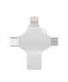 Otg 4in1 Cep Telefonu Çok Fonksiyonlu Usb Flash Bellek 128 Gb Type-c, Micro Sd Ve Kart Okuyucu