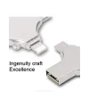 Otg 4in1 Cep Telefonu Çok Fonksiyonlu Usb Flash Bellek 128 Gb Type-c, Micro Sd Ve Kart Okuyucu