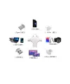Otg 4in1 Cep Telefonu Çok Fonksiyonlu Usb Flash Bellek 64 Gb Type-c, Micro Sd Ve Kart Okuyucu
