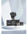 Oto Araç İçi Kamera 3 Kameralı Full Hd Ön Arka İç Kayıt Dashcam