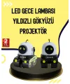Otomatik Döner Slaytlı Üç Parlaklık Ayarlı Projektör Lamba