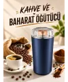 Otomatik Kahve Ve Baharat Öğütücü Kolay Ve Taşınabilir Paslanmaz Çelik
