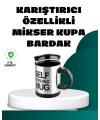 Otomatik Karıştırmalı Termos Kupa | Ergonomik Tasarım