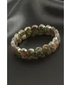 Oval Kesim Akik Doğaltaşlı Bileklik