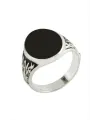 Oval Metal Erkek Yüzük