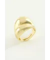 Oval Metal Yüzük