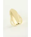Oval Metal Yüzük
