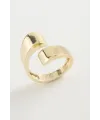 Oval Metal Yüzük
