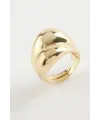 Oval Metal Yüzük