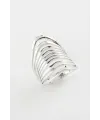 Oval Metal Yüzük