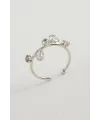 Oval Renkli Taşlı Yüzük