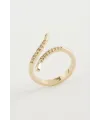 Oval Zirkon Taşlı Yüzük